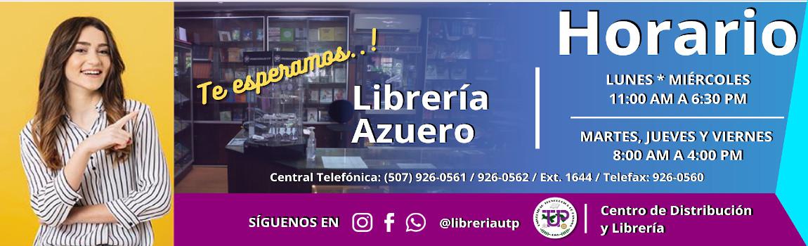 Horario Especial de la Librería en el Centro Regional de Azuero.